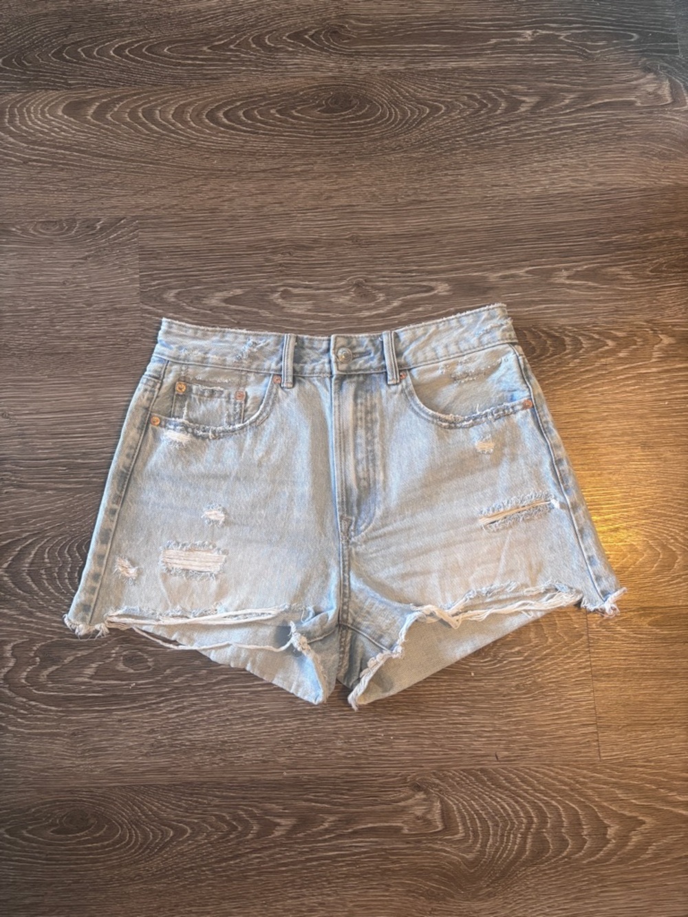 stradivarius Jean Shorts